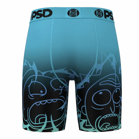 Rick and Morty Aqua PSD Boxer Briefs